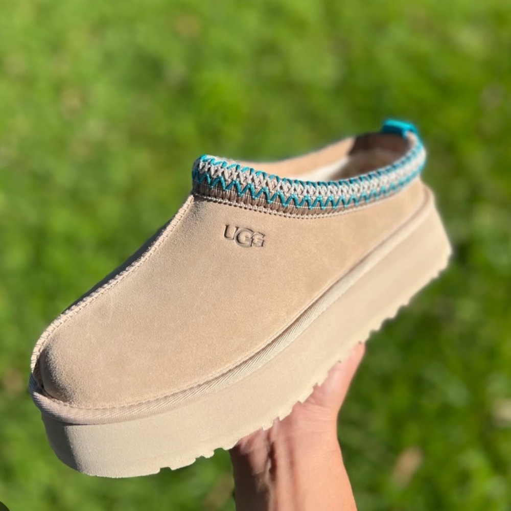 Women’s UGG TAZZ DRIFTWOOD/ WHITE PEPPER #8 🔥 🔥